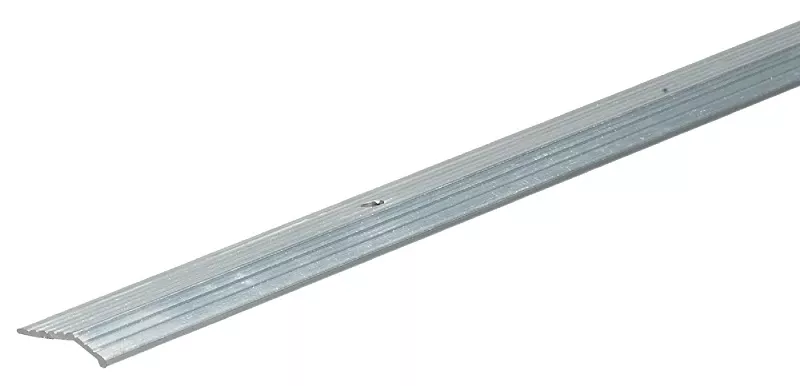 1 x 36-Inch Silver Carpet Bar