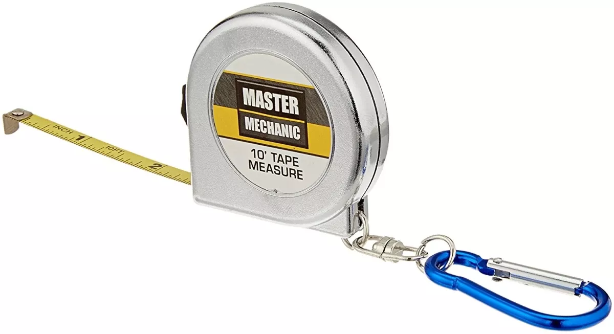 10' Keychain Tape Measure Model 163001 - Compact And Durable