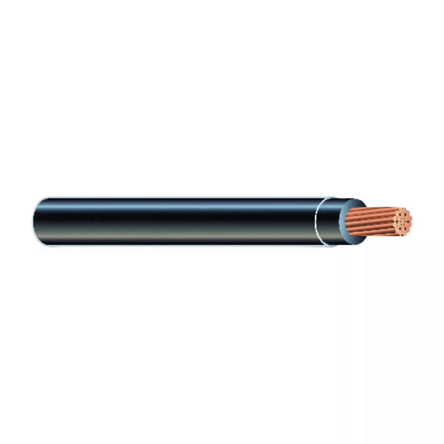 14 Stranded Building Wire, Black, 50 Ft.