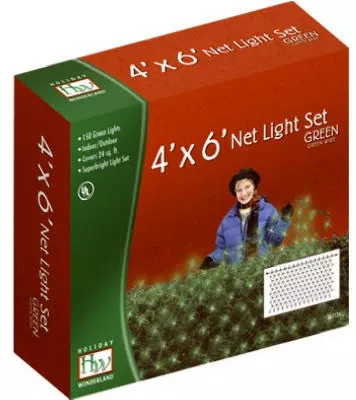 150CT Green Net Lights