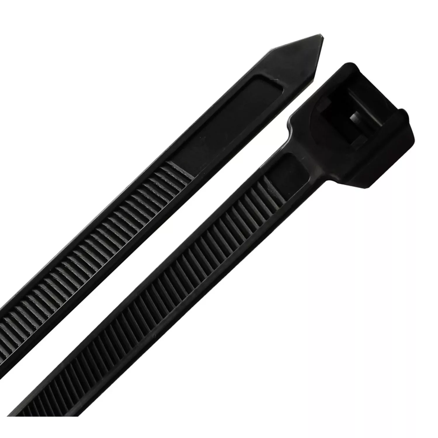 18 In. L Black Cable Tie 10 Pk