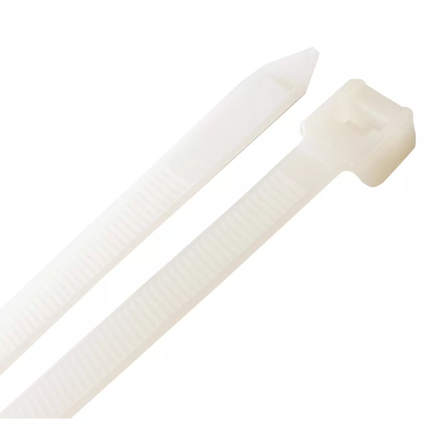 18 In. L White Cable Tie 10 Pk