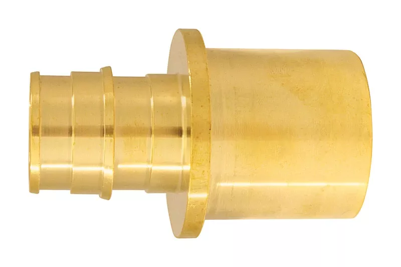 3/4 In. X 1 In. Brass Insert Fitting Mswt Pex-a Adapter