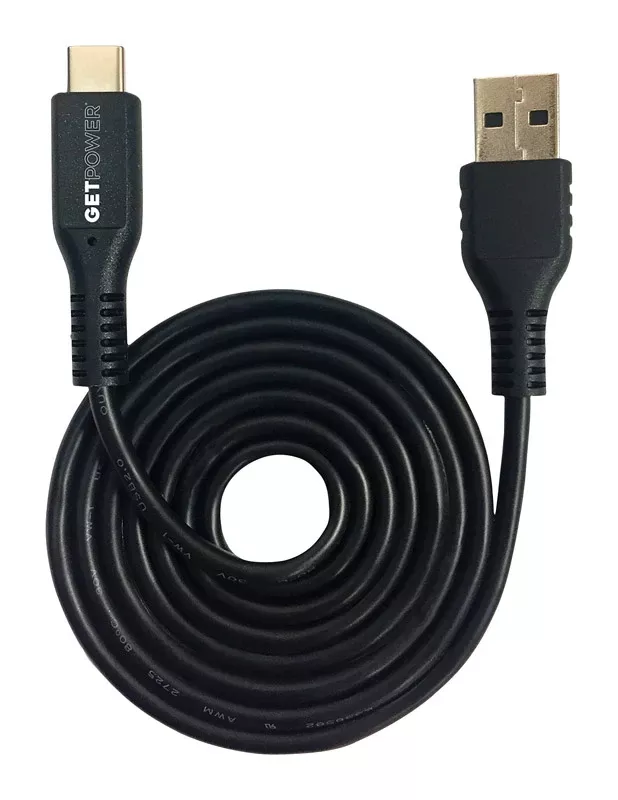 3 Ft. L Usb Type A To Usb Type C Charging And Sync Cable 1 Pk