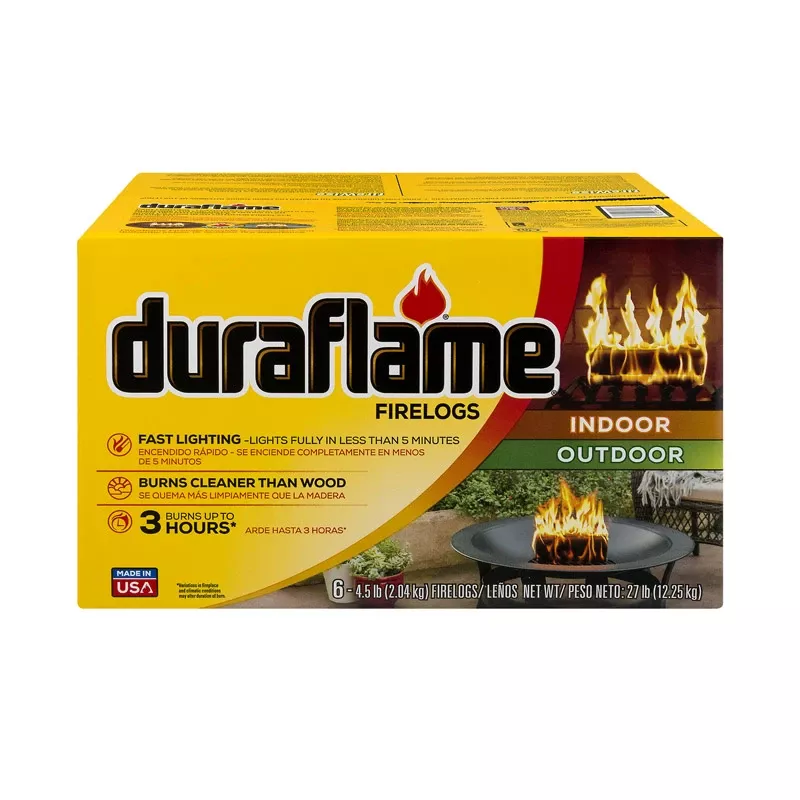 3-hour Firelogs, 4.5-lbs. Each, 6-pk.