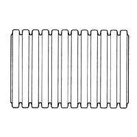3" X 100' Solid Pipe Drainage Tube By Hancor