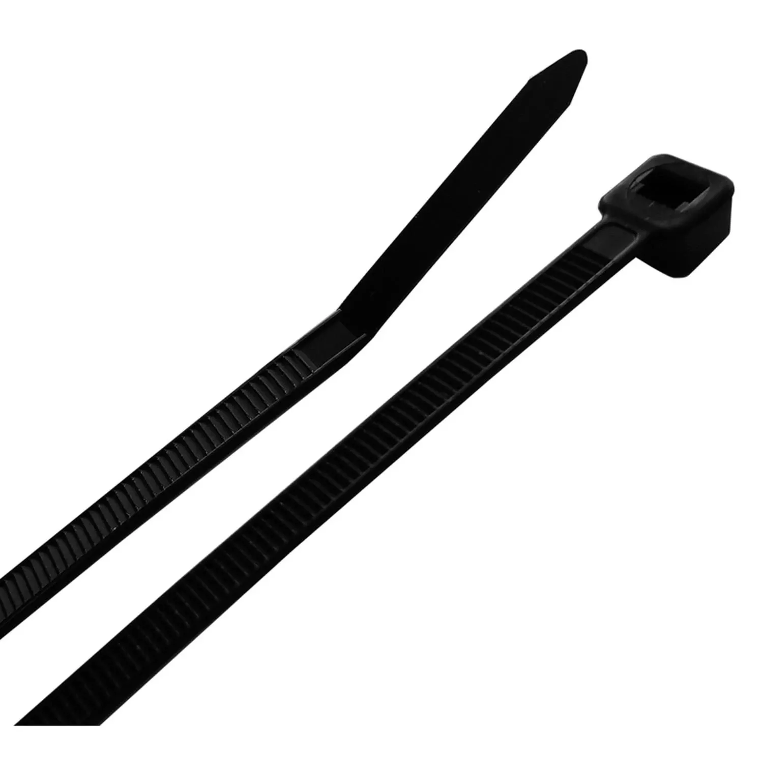 4 In. L Black Cable Tie 40 Pk