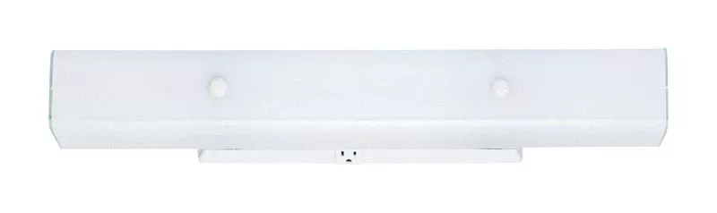 4-Light Wall Bracket With Ground Convenience Outlet