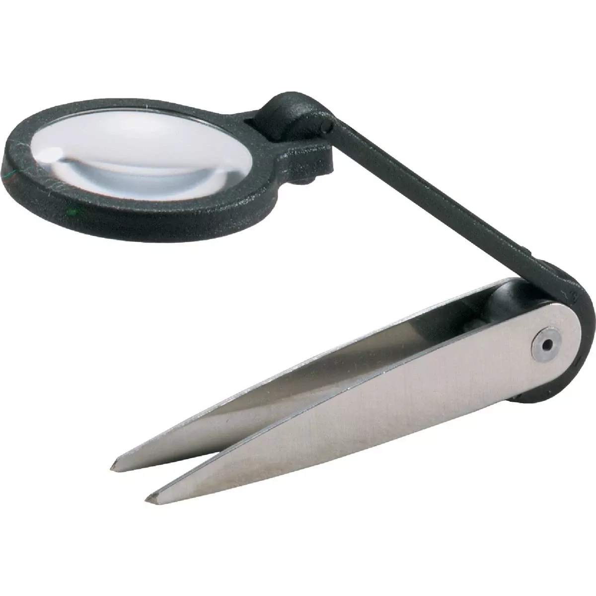 5X Magnifier Precision Steel Tweezer