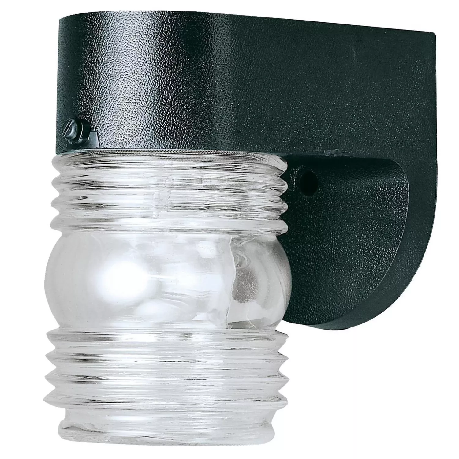 60-watt Black Wall Lantern