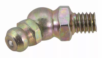6mm x 1 Grease Fitting,45-Degree, 10-Pk.