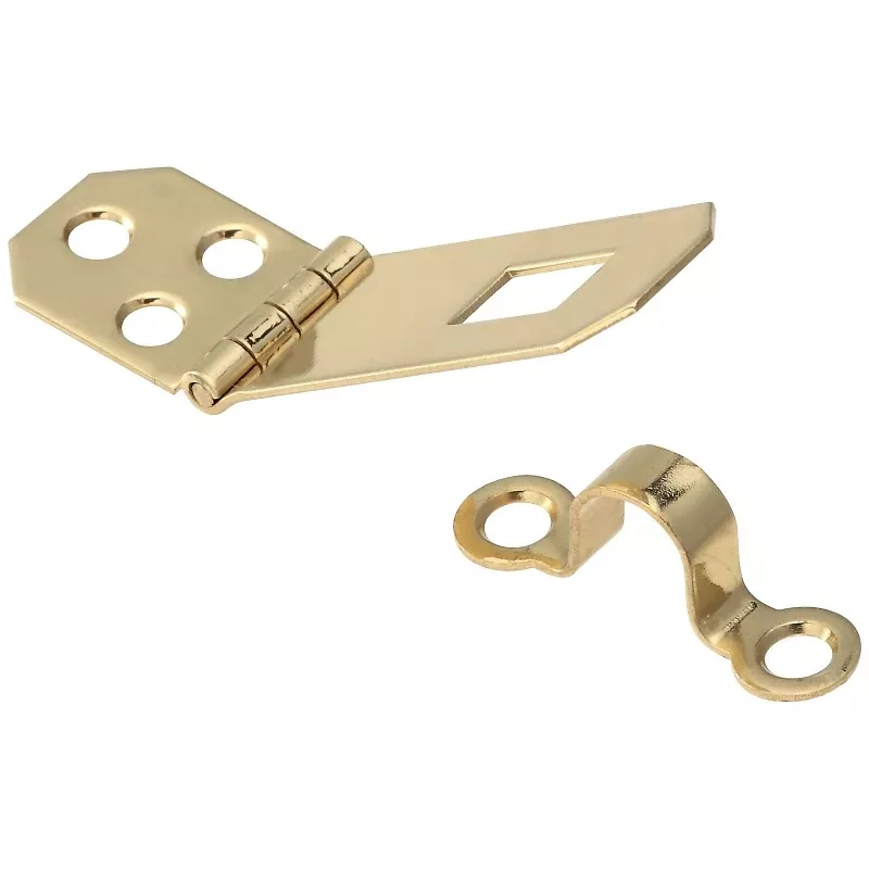 .75 x 2.75-In. Brass Hasp