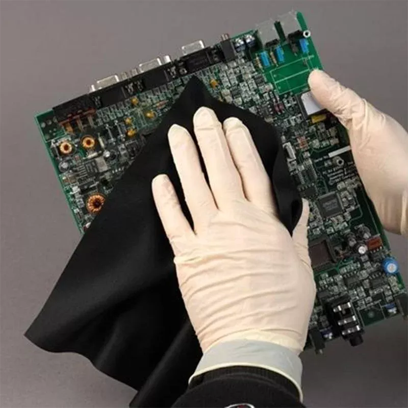 Chemtronics 6259 Coventry Poly Double-Onyx ESD Wipes, 150 Pc.