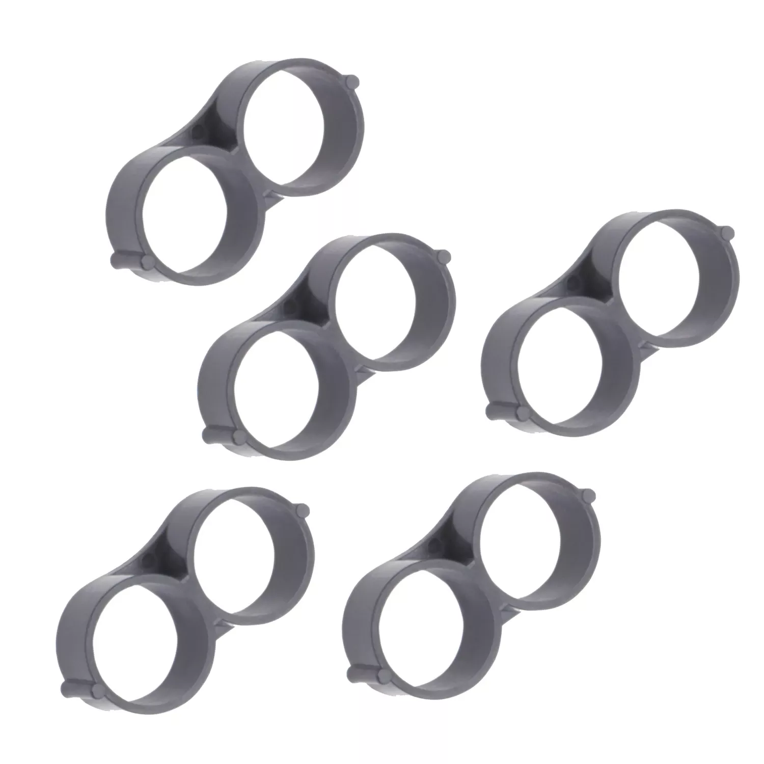 End Clamp, Fits 1/2 - 5/8-In. Tubing, 25-Pack