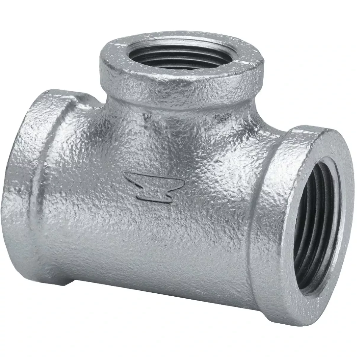 Galvanized Pipe Tee, 2 In.