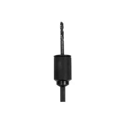 Greenlee 02801 Hole Saw Arbor, Black