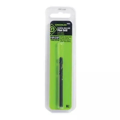 Greenlee 39893 Pilot Drill, 1/4" x 3-1/4"