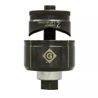 Greenlee K3BB-2 2" Conduit Size Standard Round Knockout Set