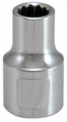 Metric Socket, 12-Point, 1/2 In. Drive, 13mm