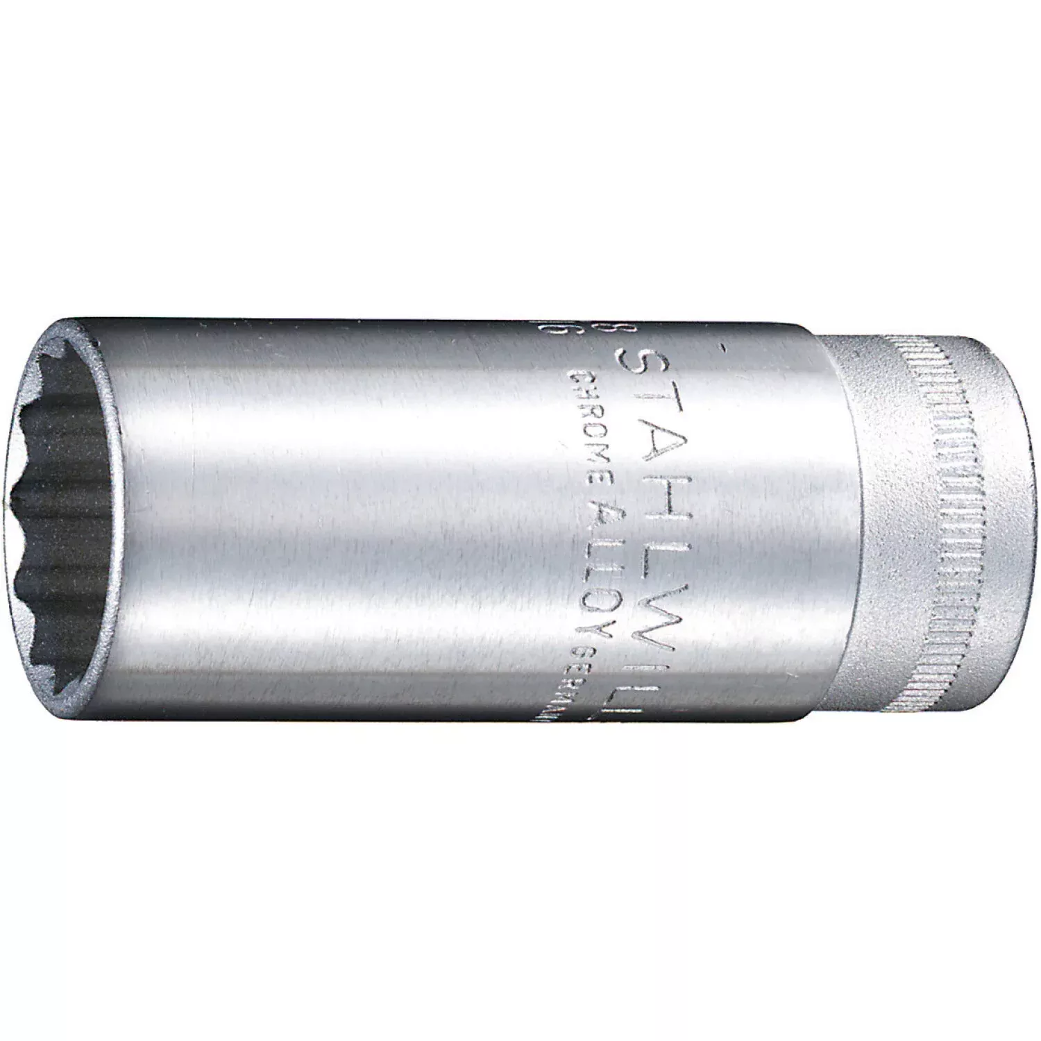 Stahlwille 02020015 46 Extra Deep 3/8" 12-pt Socket, 15 mm