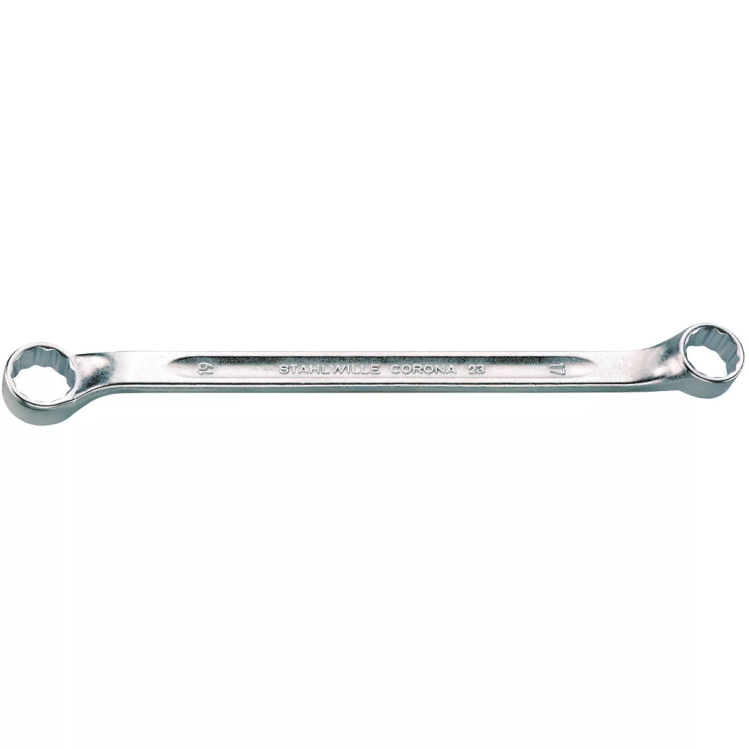 Stahlwille 41071213 23 Double ended ring Spanner Shallow Offset