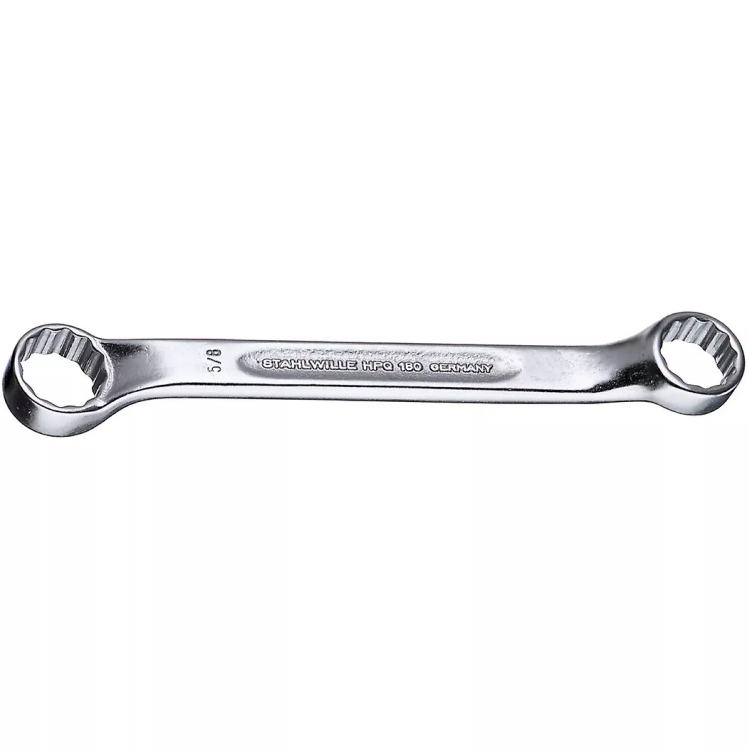 Stahlwille 41601620 180a Double ended ring Spanner Short Shallow Offset