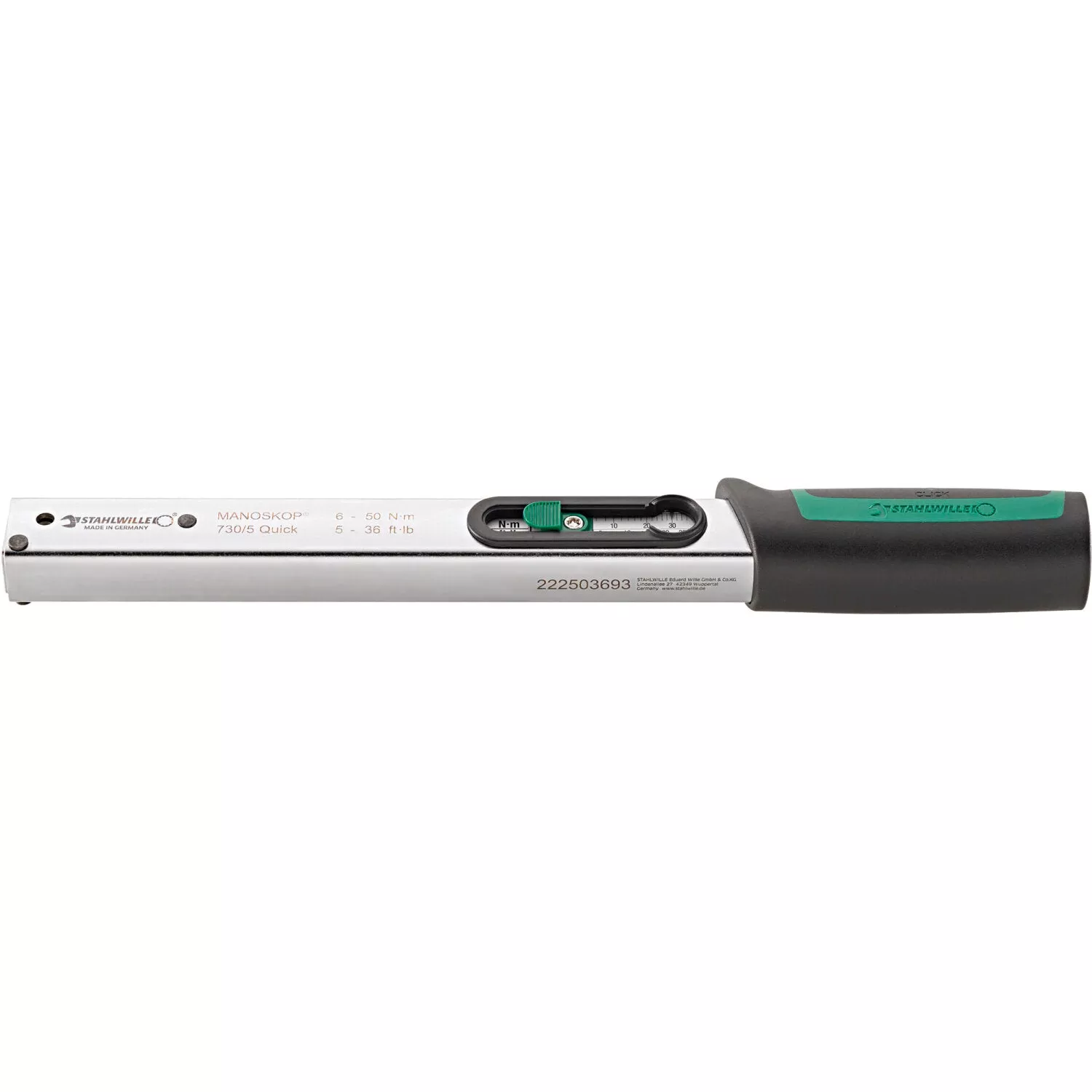 Stahlwille 50184005 730 Quick Basic wrench, Size 5; 6-50 Nm