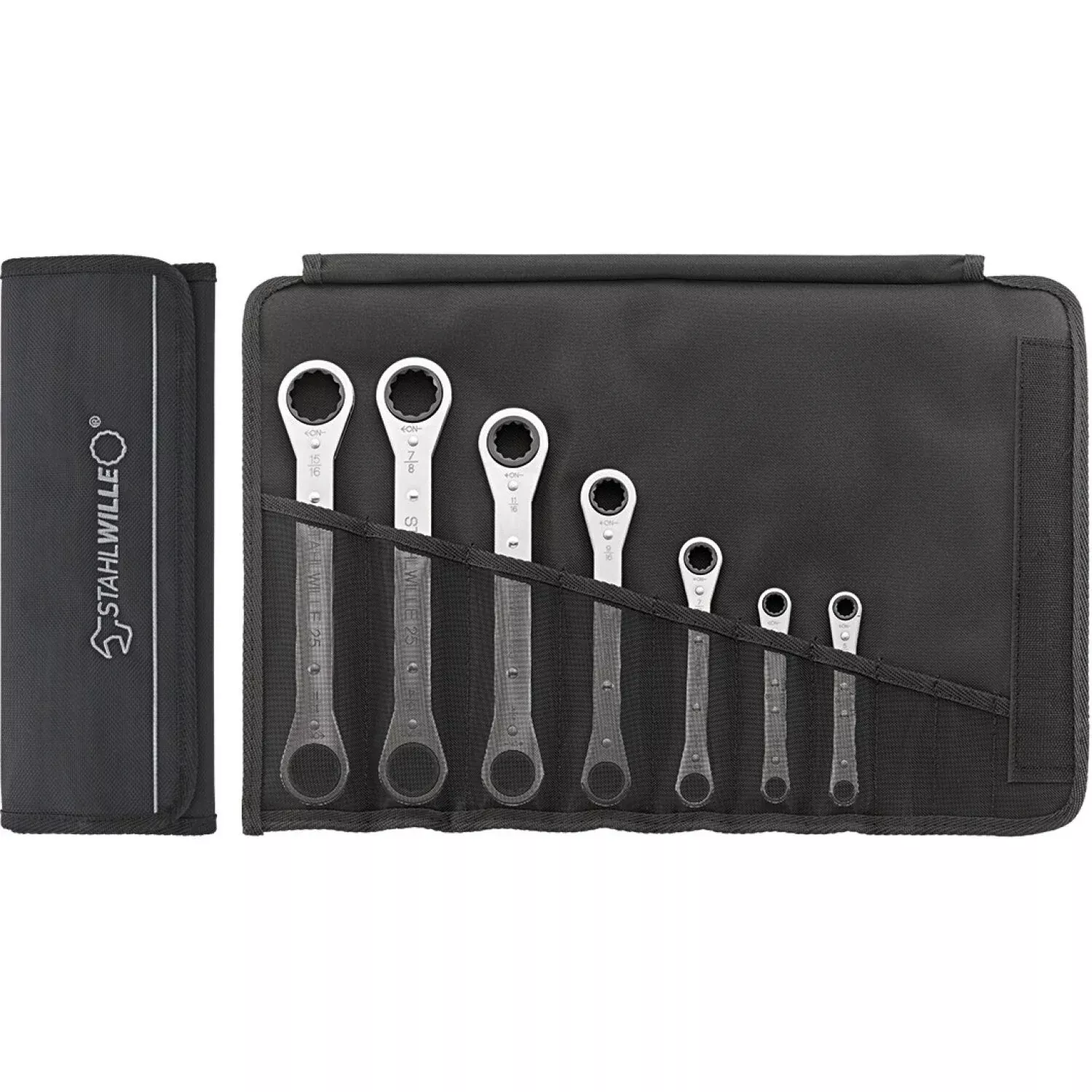 Stahlwille 96411302 25/4 Ratchet ring Spanner Set