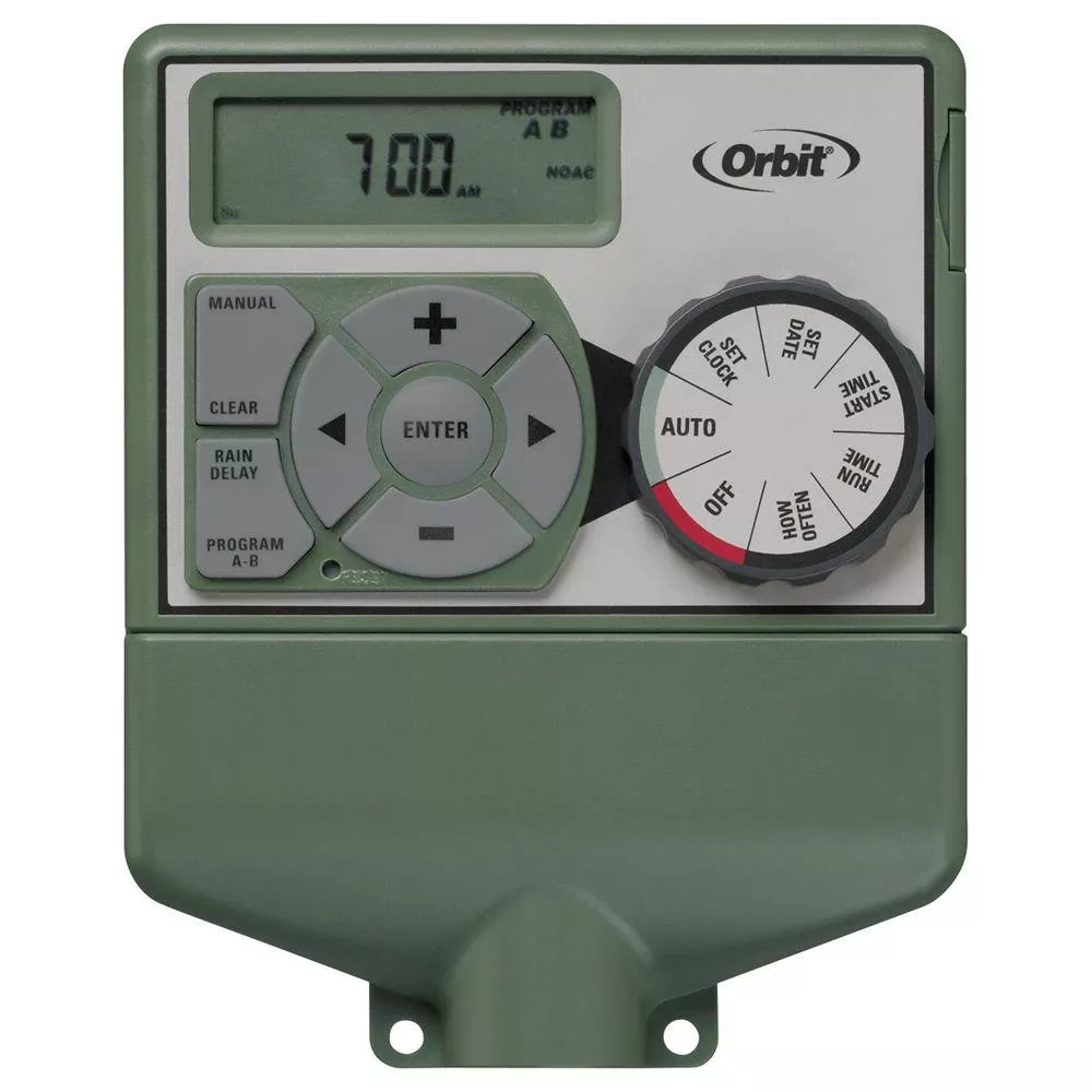 Underground Sprinkler Dual 6-Station Sprinkler Timer