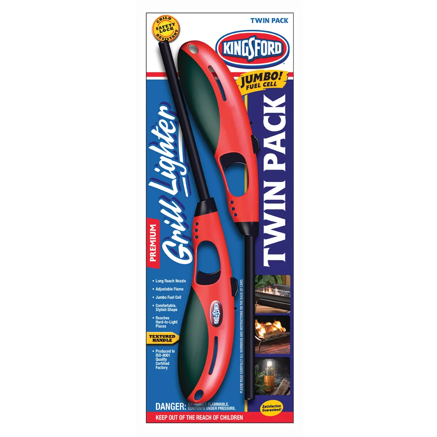 Utility Butane Lighter 2 Pk