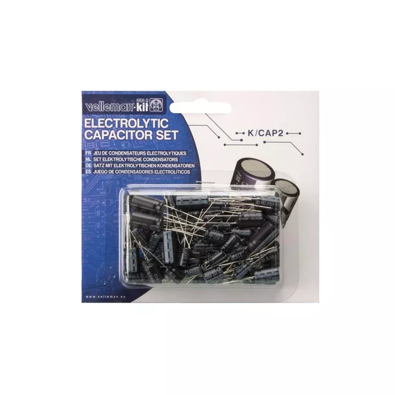 Velleman K/CAP2 ELECTROLYTIC CAPACITOR SET