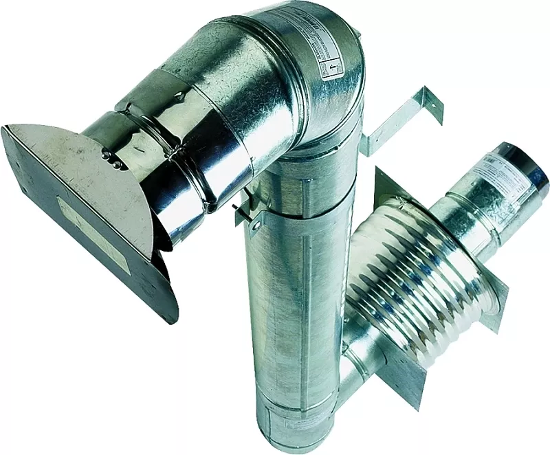 Vp Pellet Pipe 3-inch Thru-the-wall Kit