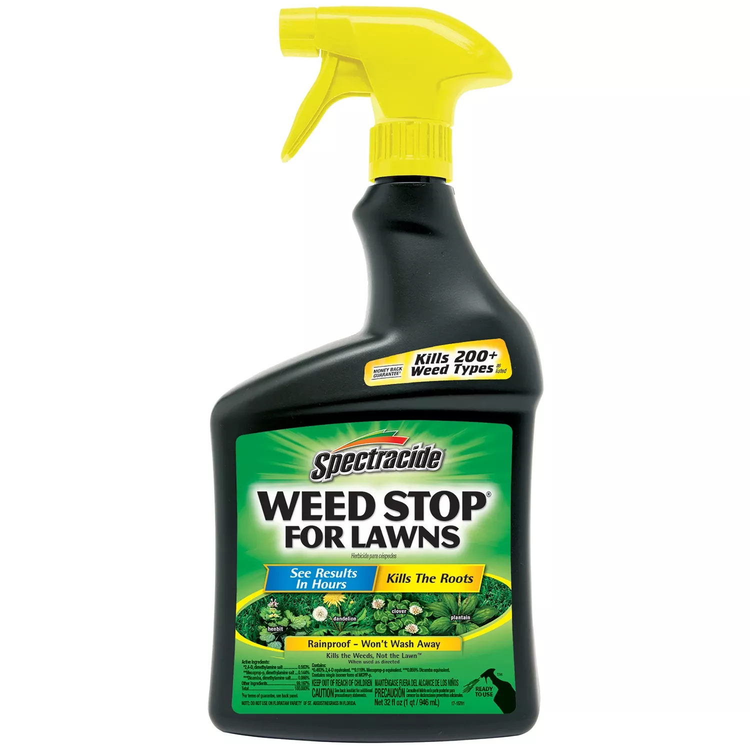 Weed Stop Rtu Liquid Weed Killer 32 Oz - Effective Broadleaf Control
