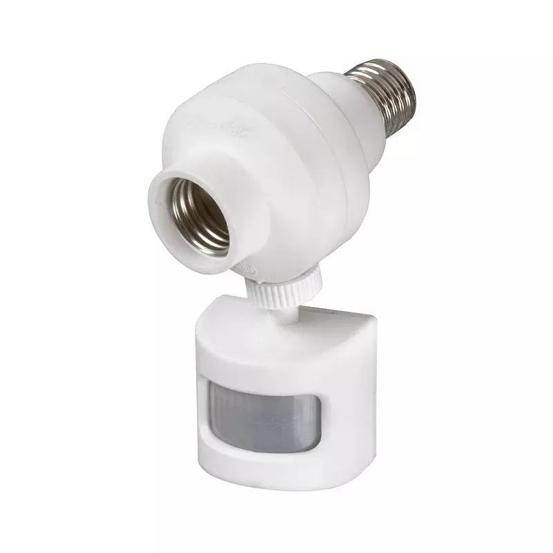 White Motion Activated Security Light Control 1 Pk
