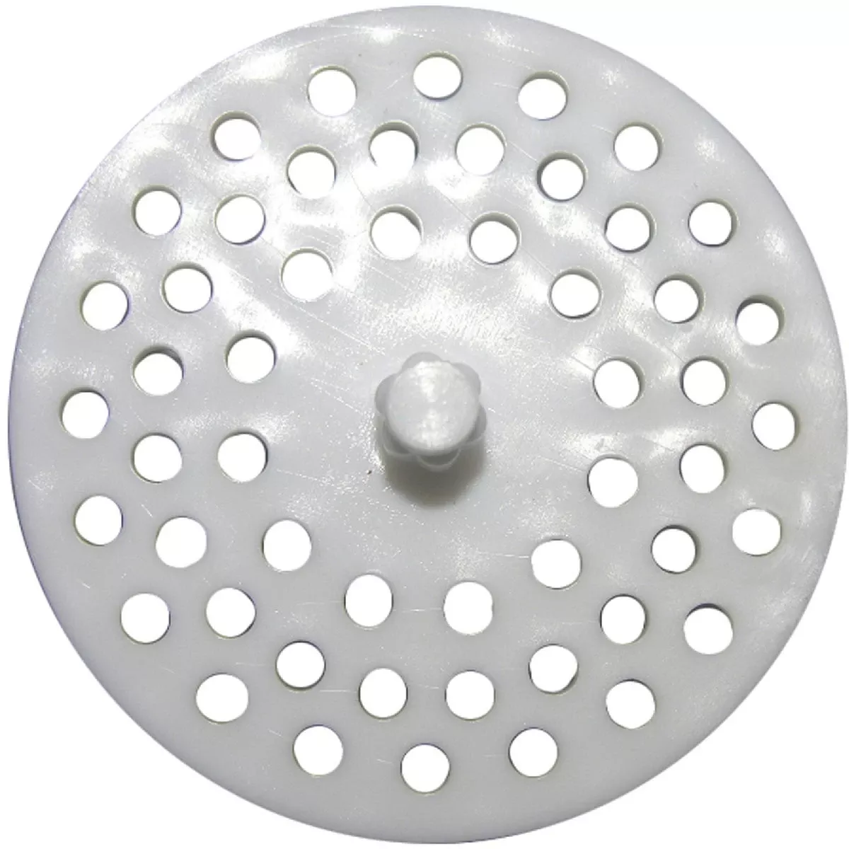 White Plastic Disposal Sink Strainer,Fits Most,Carded