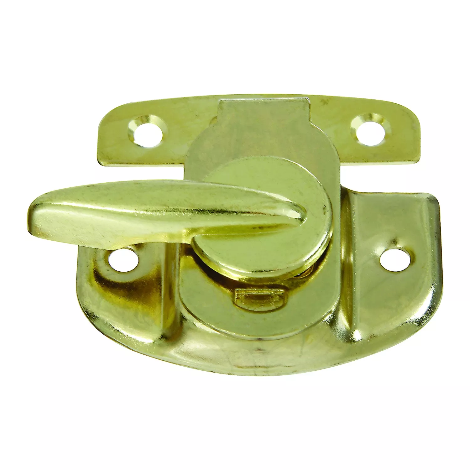 Window Sash Lock, Cam-Action, Bright Brass Finish