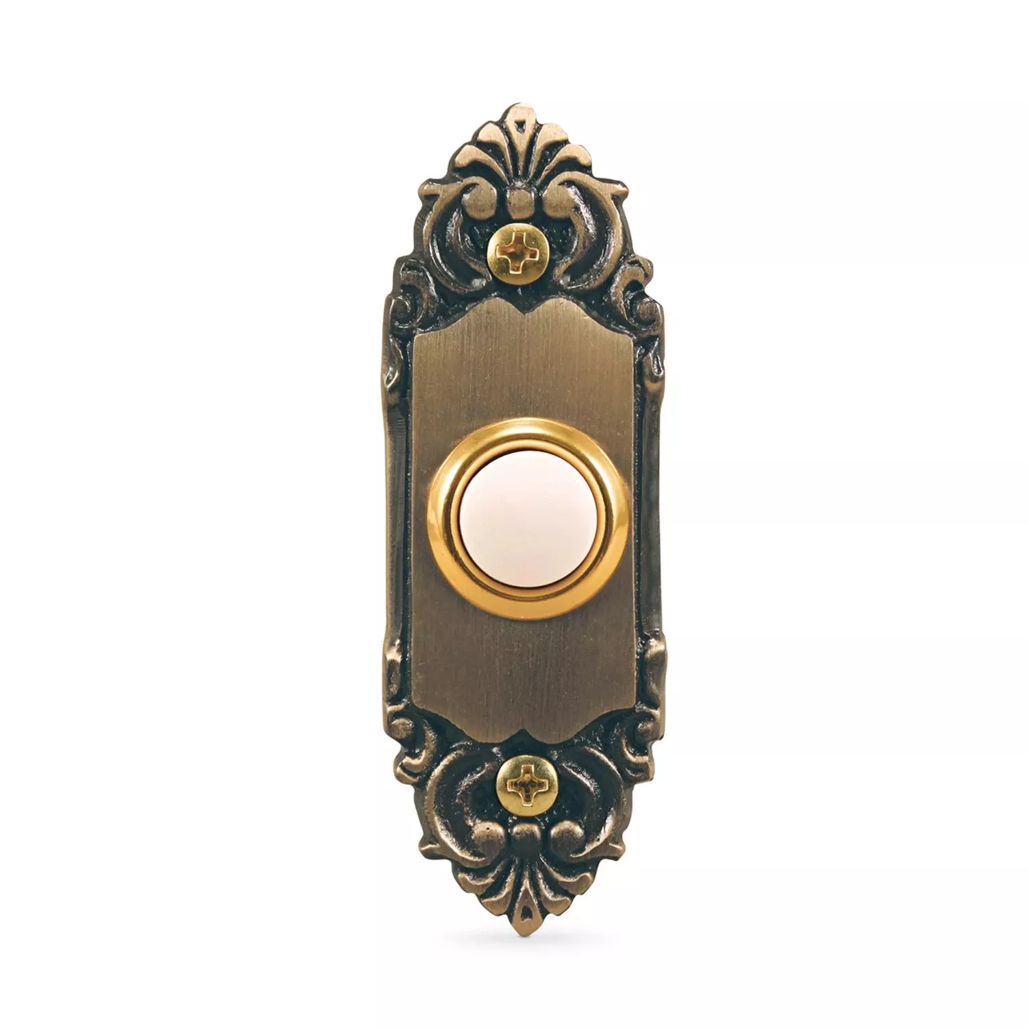 Wired Doorbell Push Button, Led Light, Black