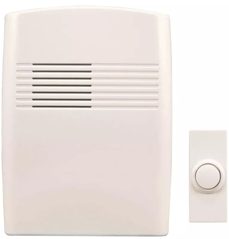 Wireless Door Chime Kit, White