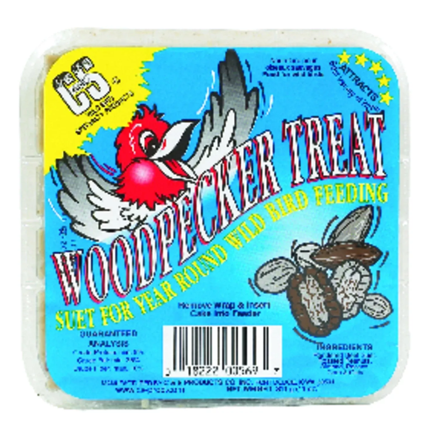 Woodpecker Blend Suet, 11 oz.