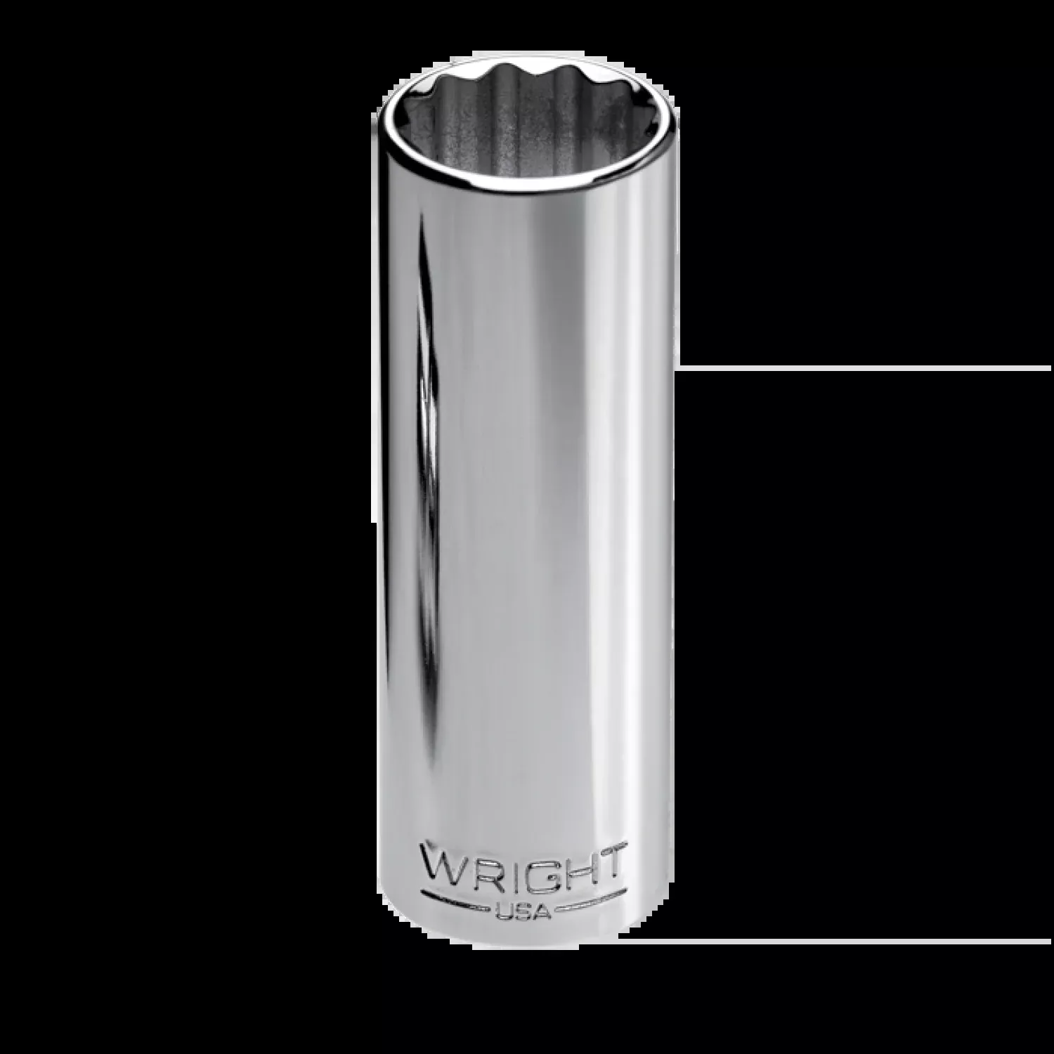 Wright Tool 2618 12 Point Deep Socket.