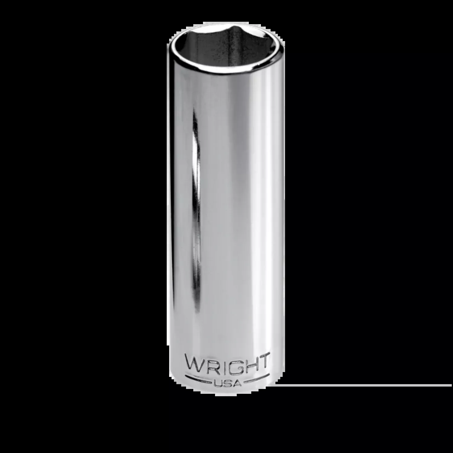 Wright Tool 3530 3/8 Inch Drive 6 Point Deep Socket, 15/16 Inch
