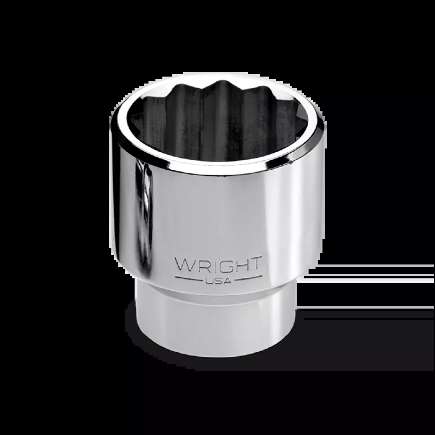 Wright Tool 61-35MM 12 Point Chrome Metric Socket