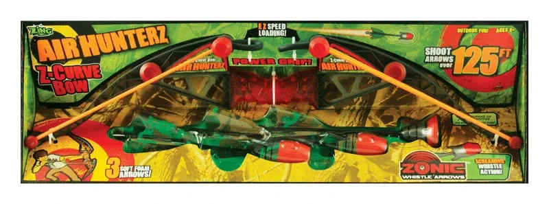 Z-Curve Archery Set, Foam Arrows